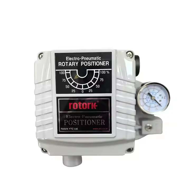 Yeni YTC YT -1000 RDN122S 00 Pnömatik döner valf aktüatörünün elektrik kontrolörü veya kontrol sistemi yoluyla çalışması