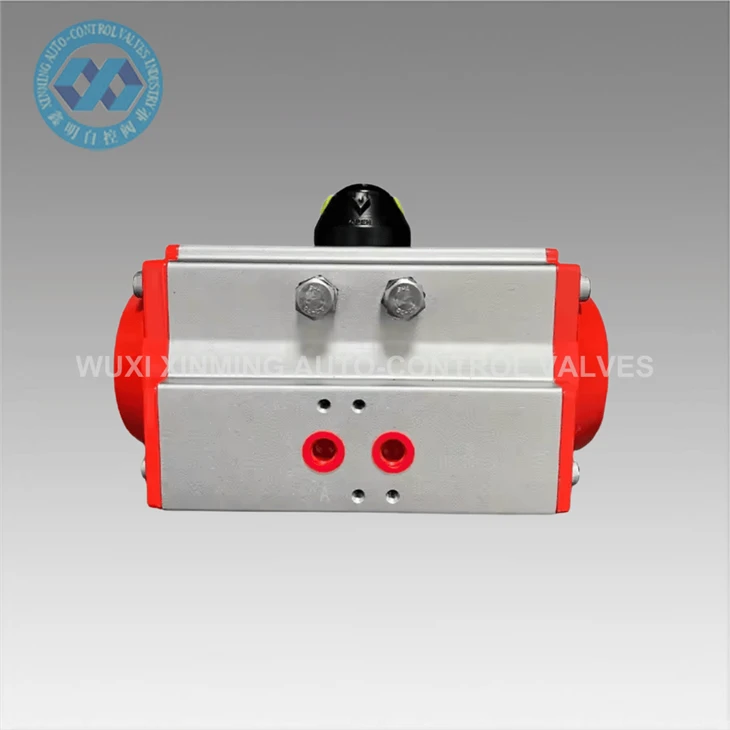 Quarter Turn Air Actuator For Ball/butterfly Valve Double Acting Pneumatic Rotary Actuator