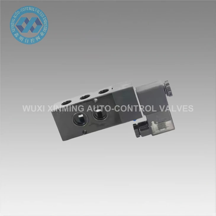 İki yönlü akışlı pnömatik aktüatör solenoid valf